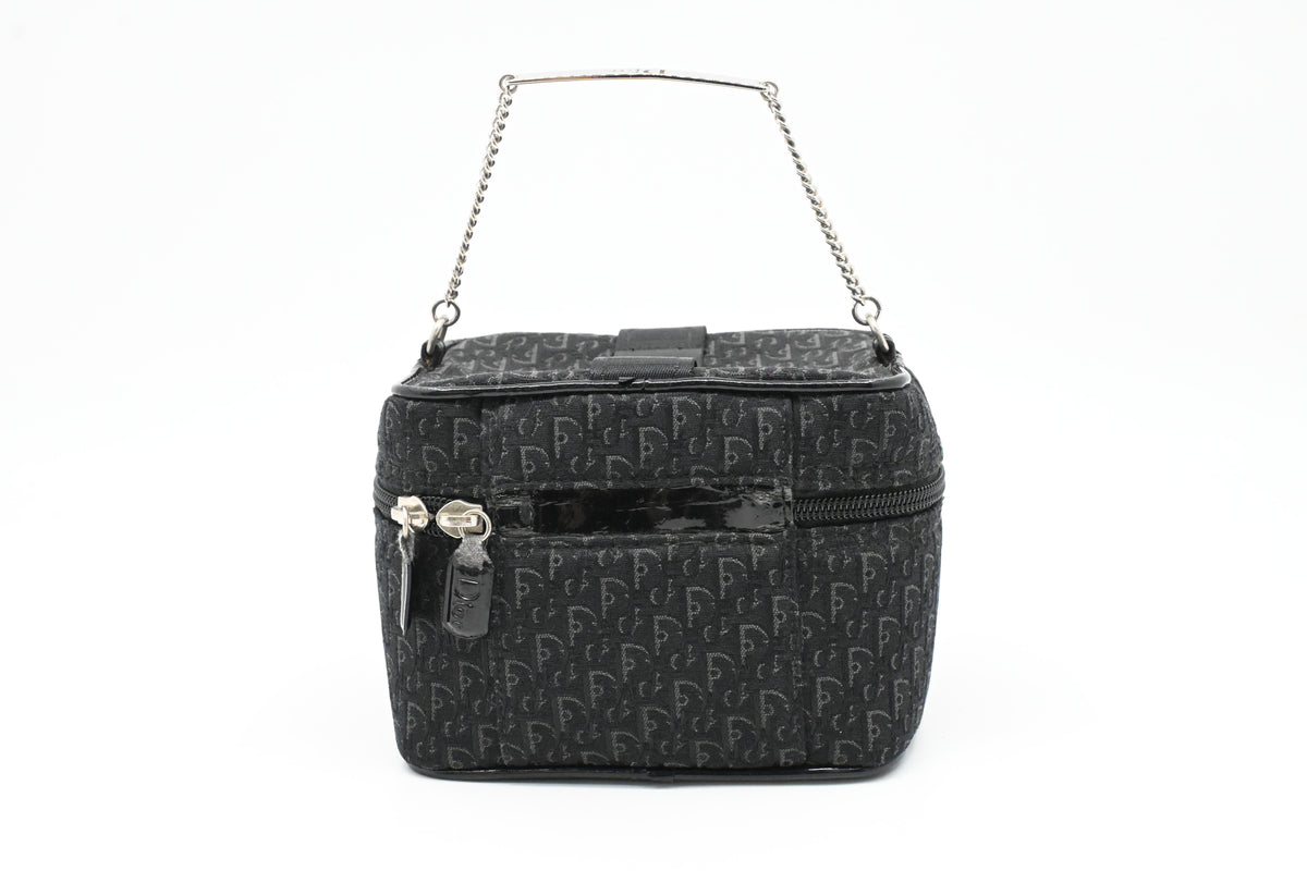 Dior Mini Vanity in Black Oblique Canvas