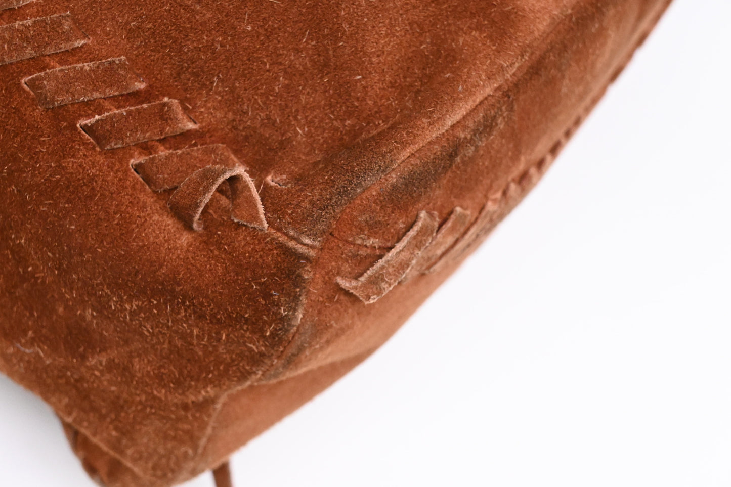 Prada Hobo Bag in Brown Suede