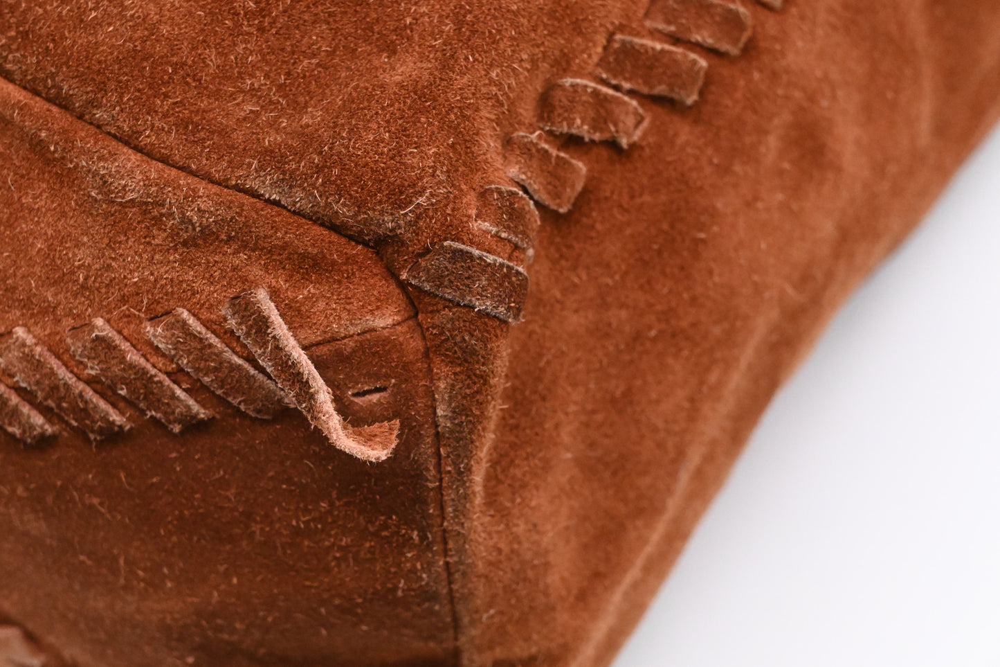 Prada Hobo Bag in Brown Suede