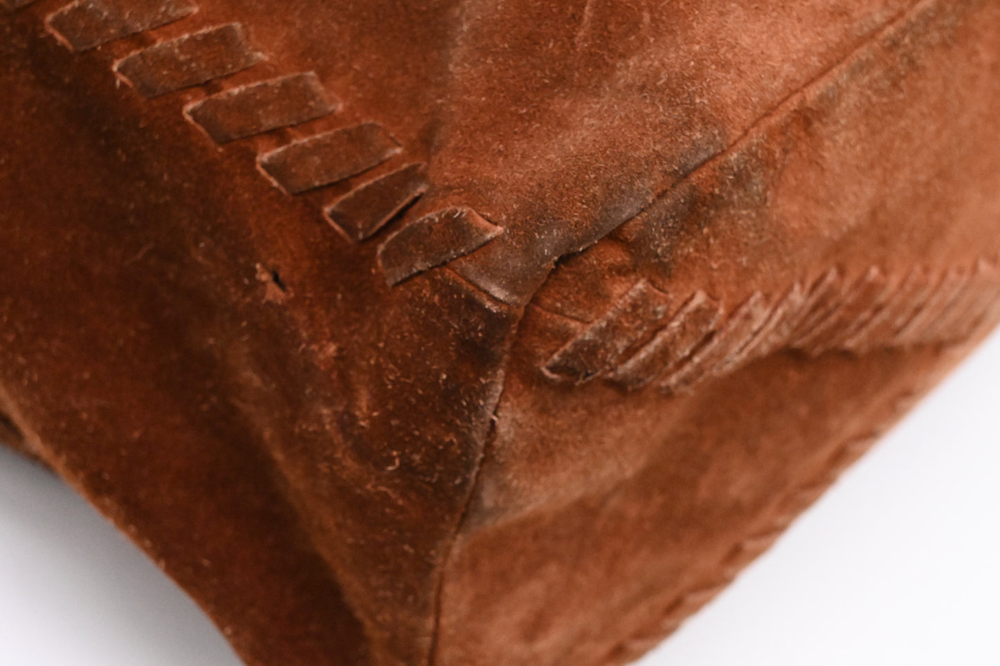 Prada Hobo Bag in Brown Suede