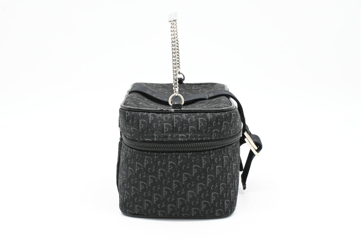 Dior Mini Vanity in Black Oblique Canvas