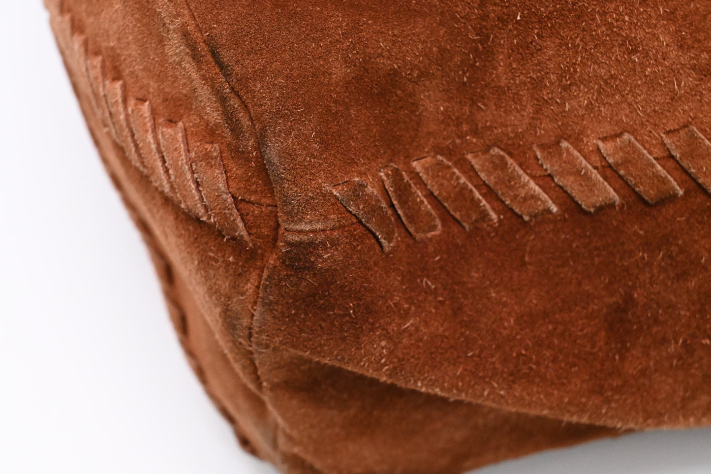 Prada Hobo Bag in Brown Suede