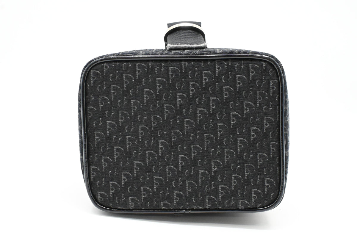 Dior Mini Vanity in Black Oblique Canvas