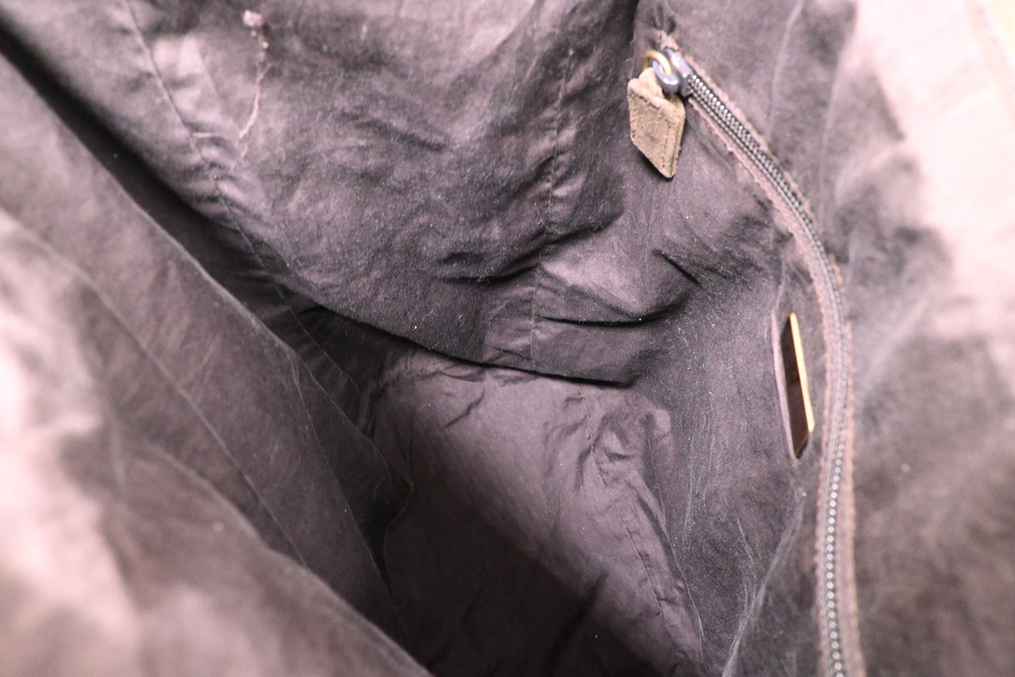 Prada Hobo Bag in Brown Suede