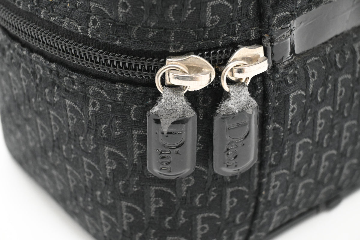 Dior Mini Vanity in Black Oblique Canvas