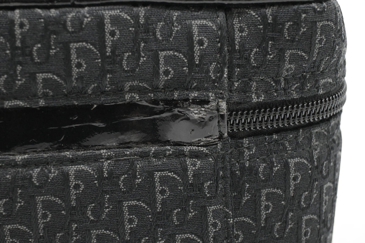 Dior Mini Vanity in Black Oblique Canvas