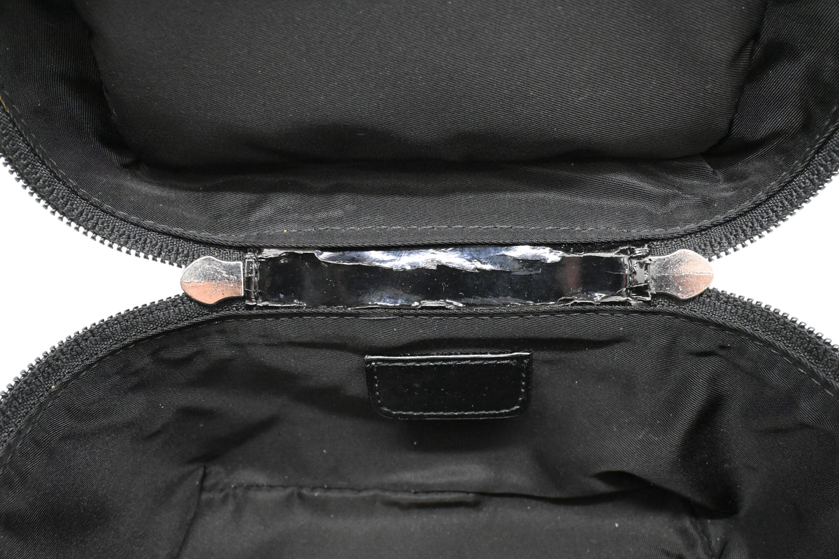 Dior Mini Vanity in Black Oblique Canvas
