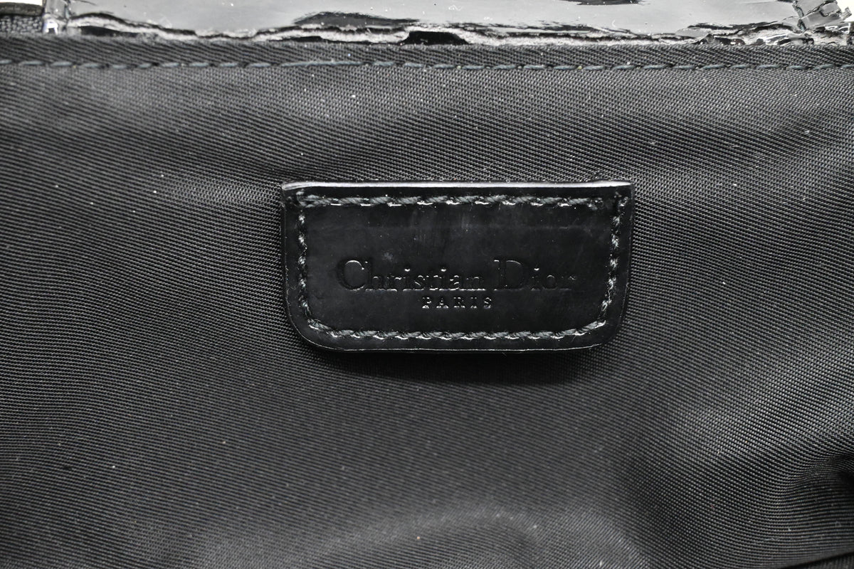 Dior Mini Vanity in Black Oblique Canvas