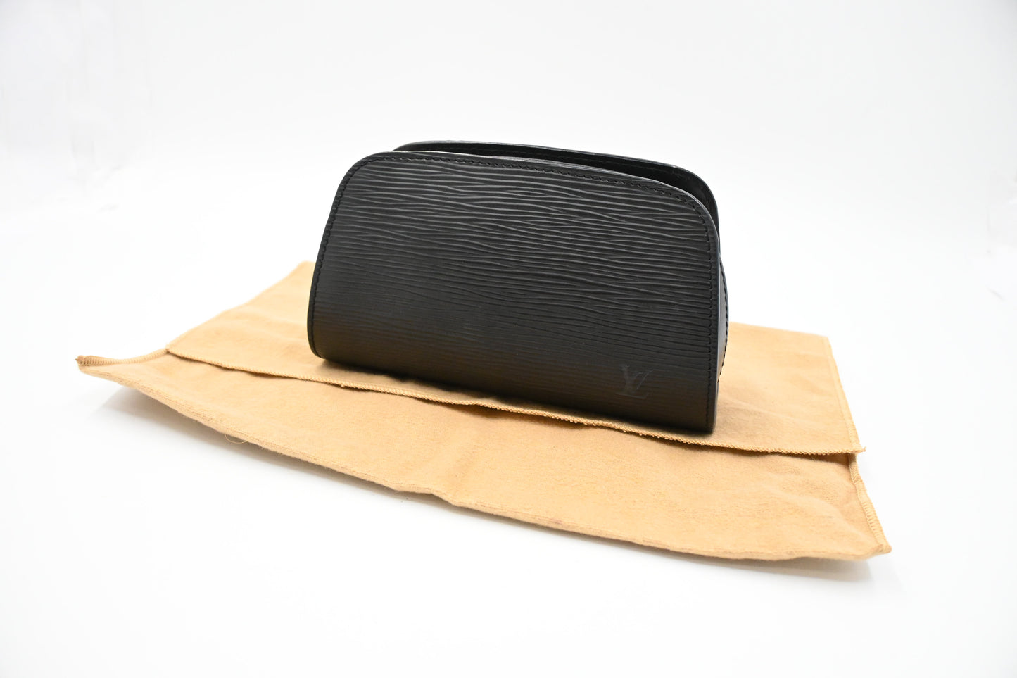Louis Vuitton Dauphine PM Pouch in Black Epi Leather