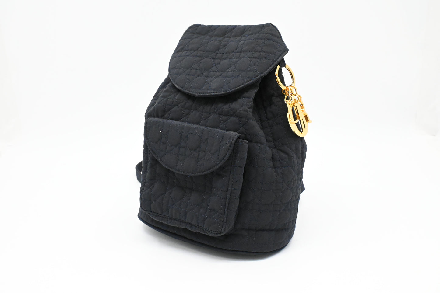 Dior Small Backpack in Dark Blue Nylon