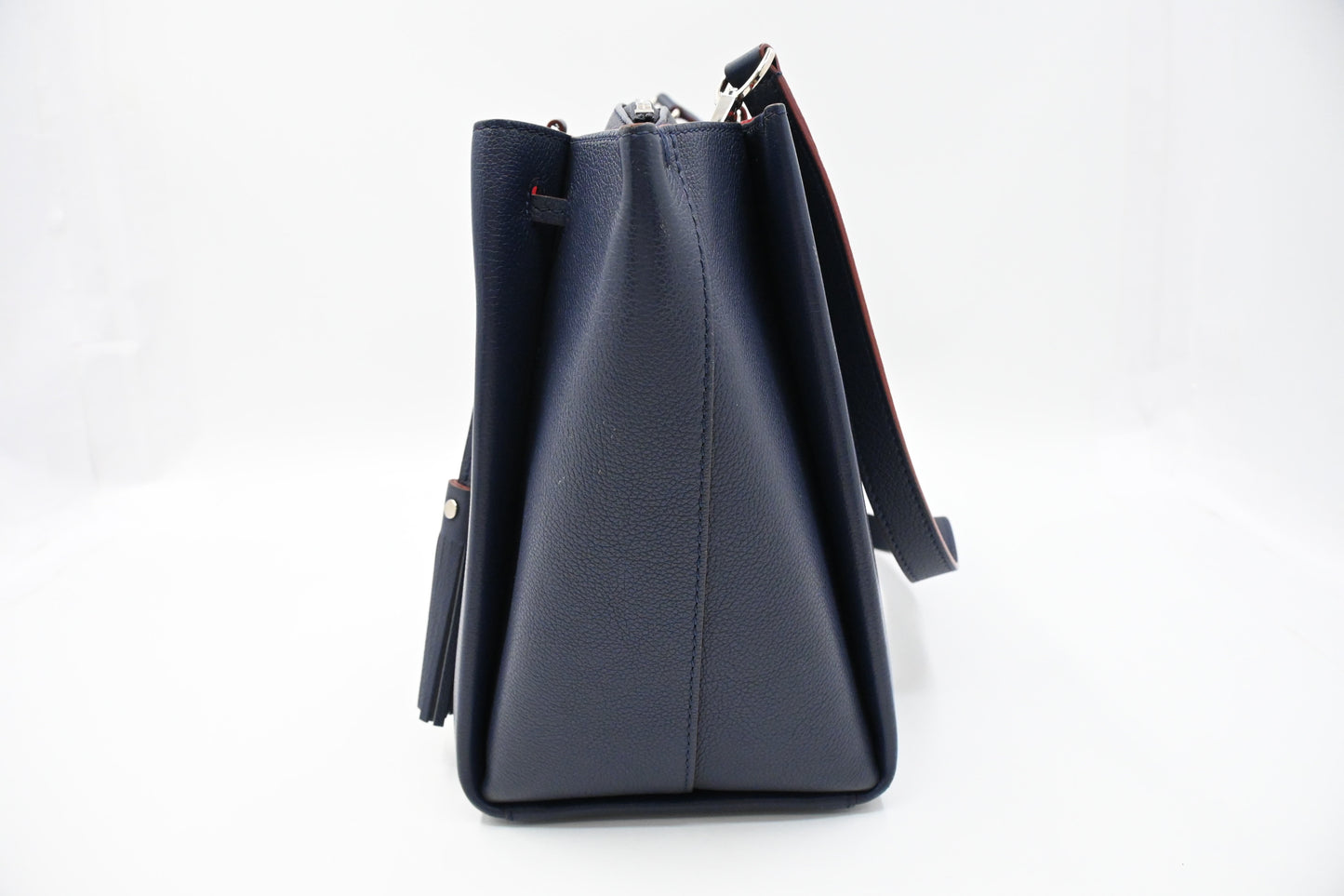 Louis Vuitton LockMeTo Tote in Navy Blue Leather