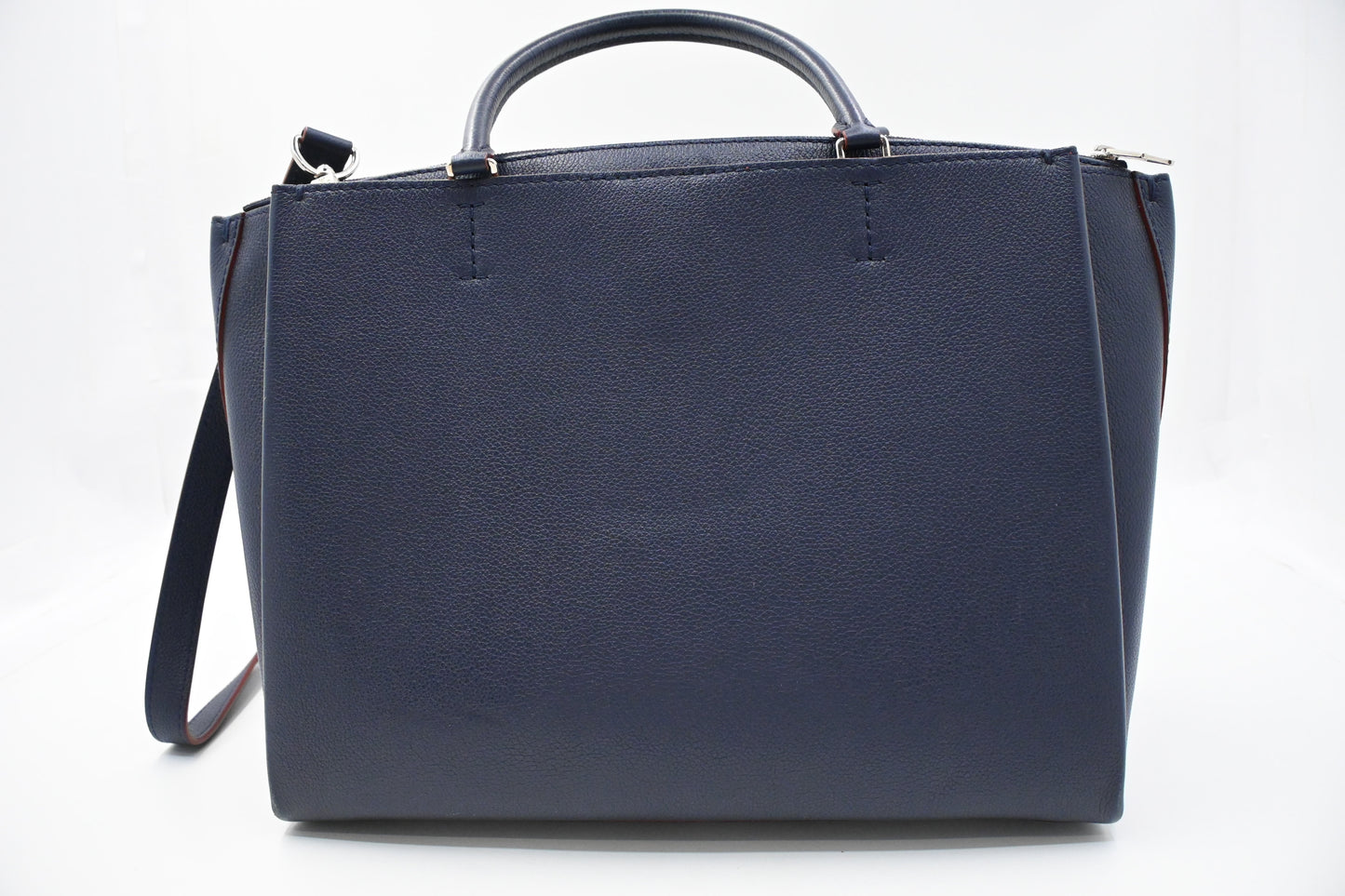 Louis Vuitton LockMeTo Tote in Navy Blue Leather