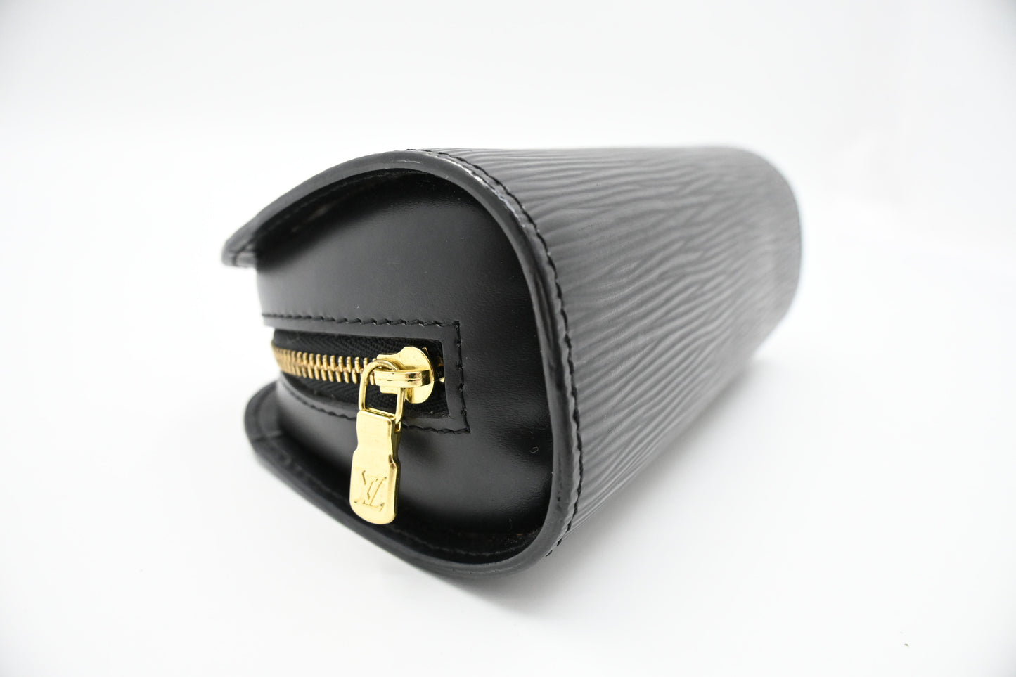 Louis Vuitton Dauphine PM Pouch in Black Epi Leather