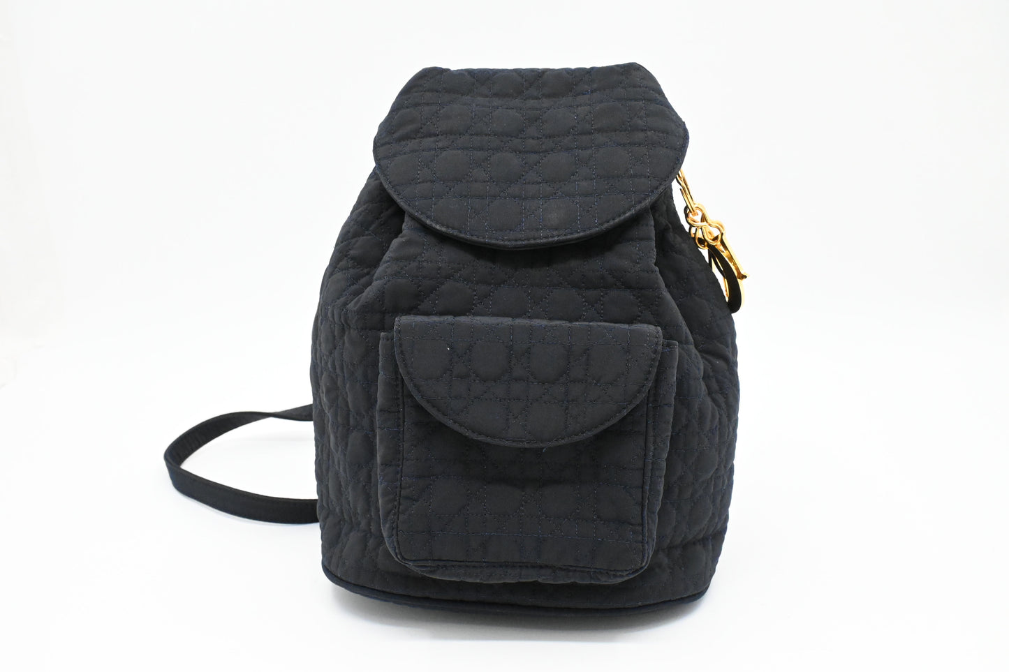 Dior Small Backpack in Dark Blue Nylon