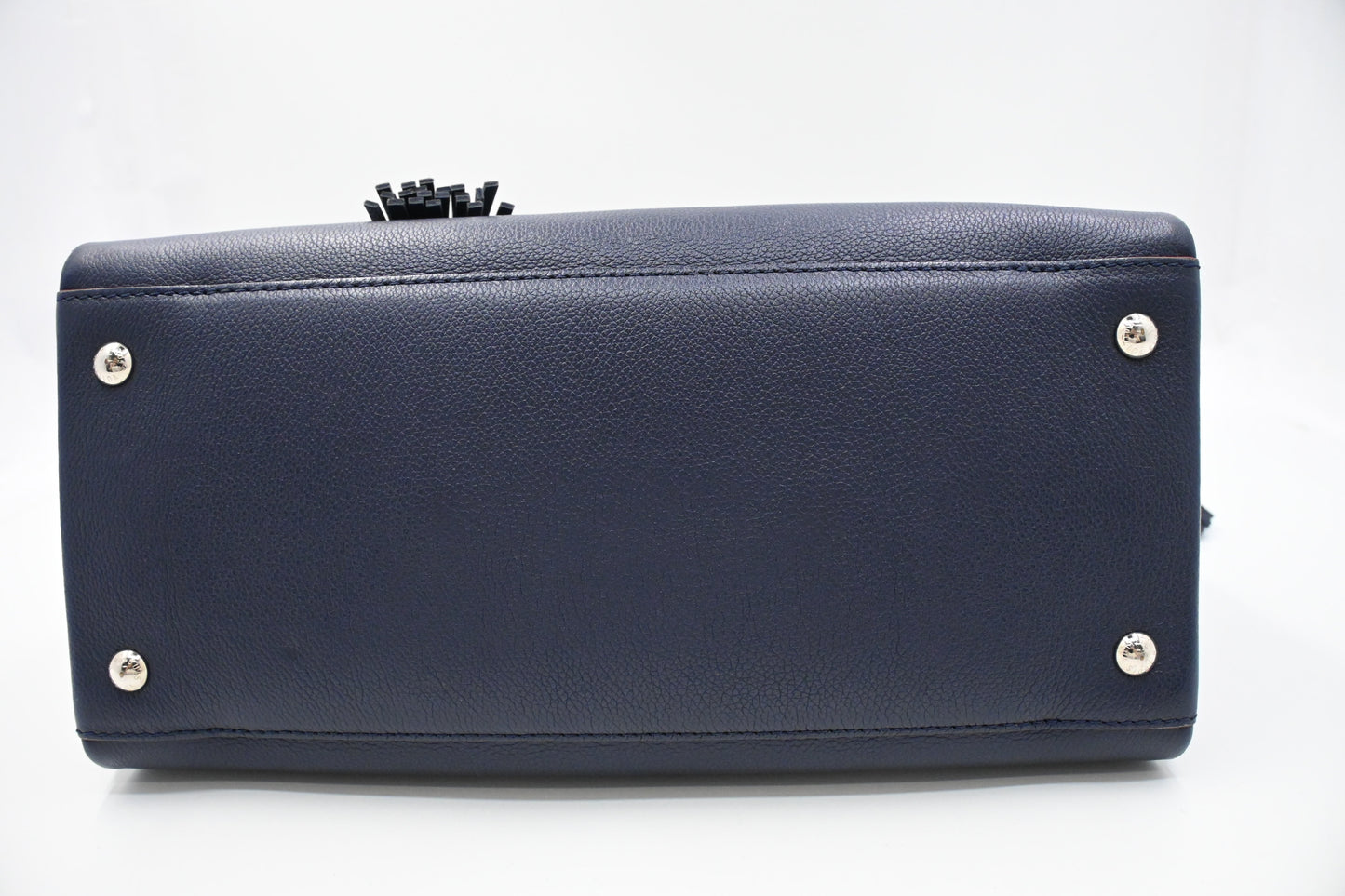 Louis Vuitton LockMeTo Tote in Navy Blue Leather