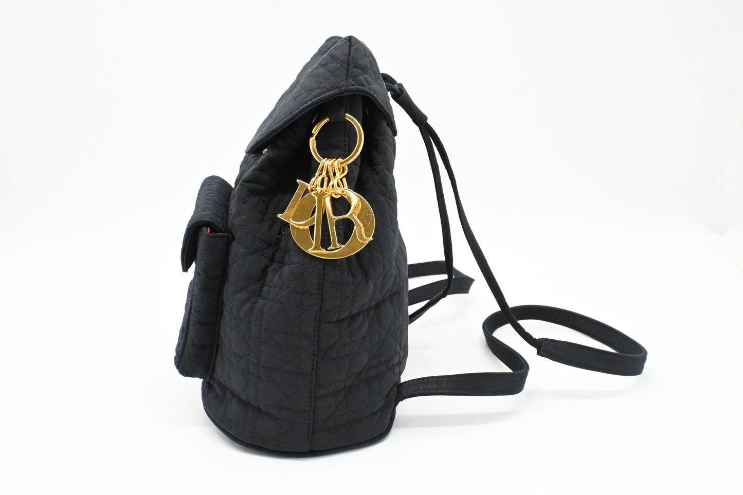 Dior Small Backpack in Dark Blue Nylon