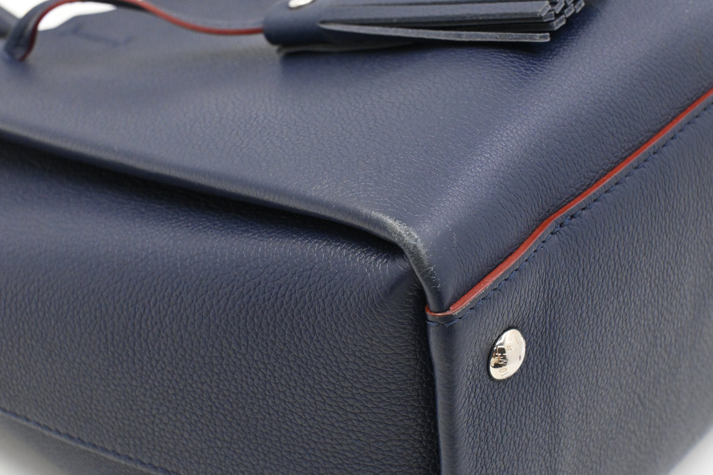 Louis Vuitton LockMeTo Tote in Navy Blue Leather