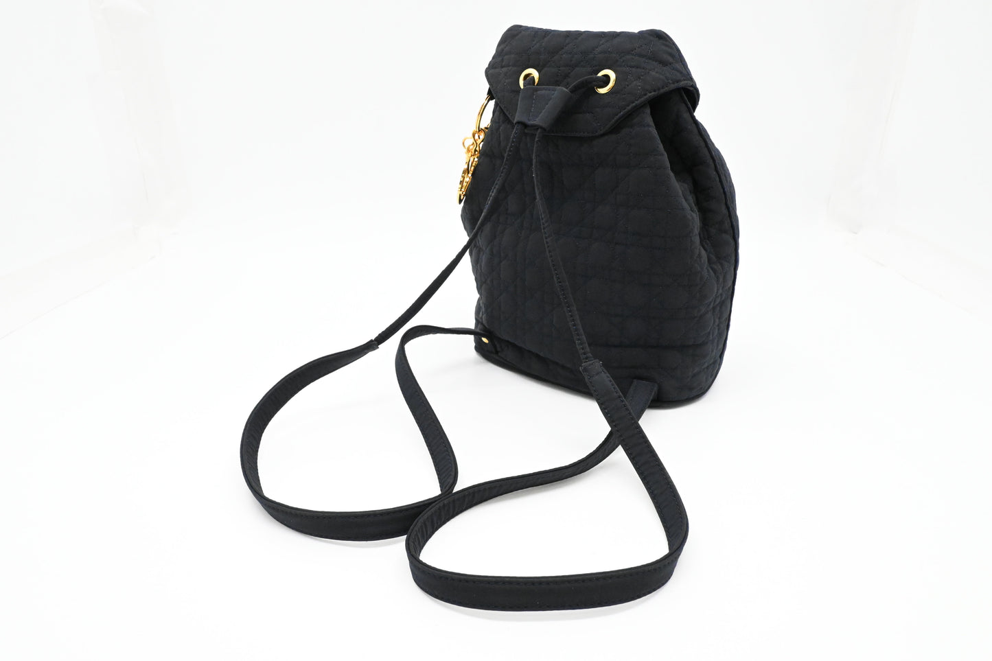 Dior Small Backpack in Dark Blue Nylon
