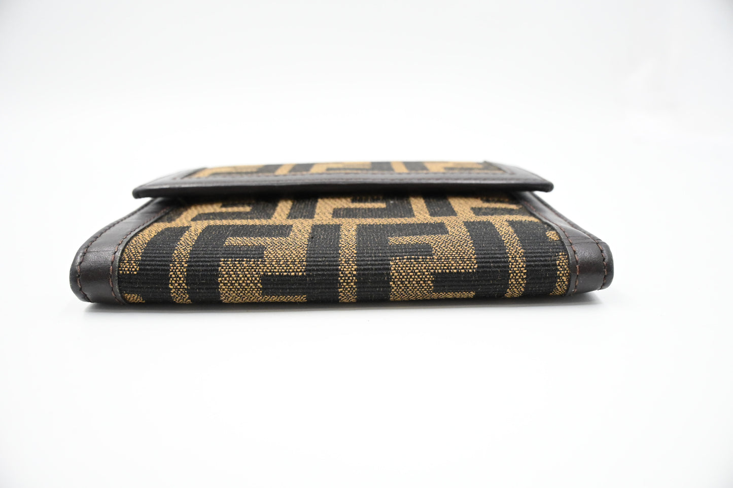 Fendi Trifold Wallet in Zucca Canvas