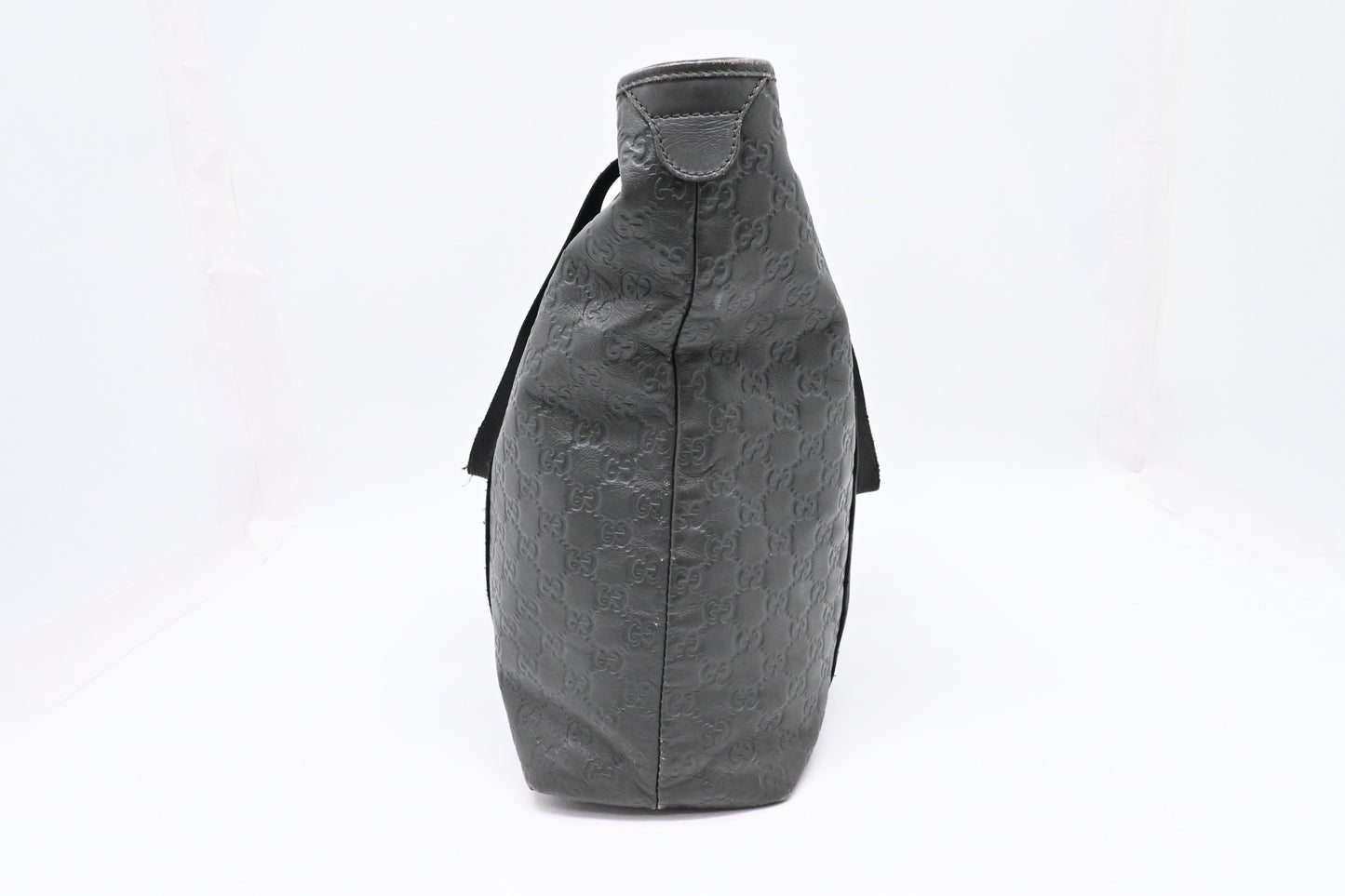 Gucci Tote in Gray Guccissima Leather