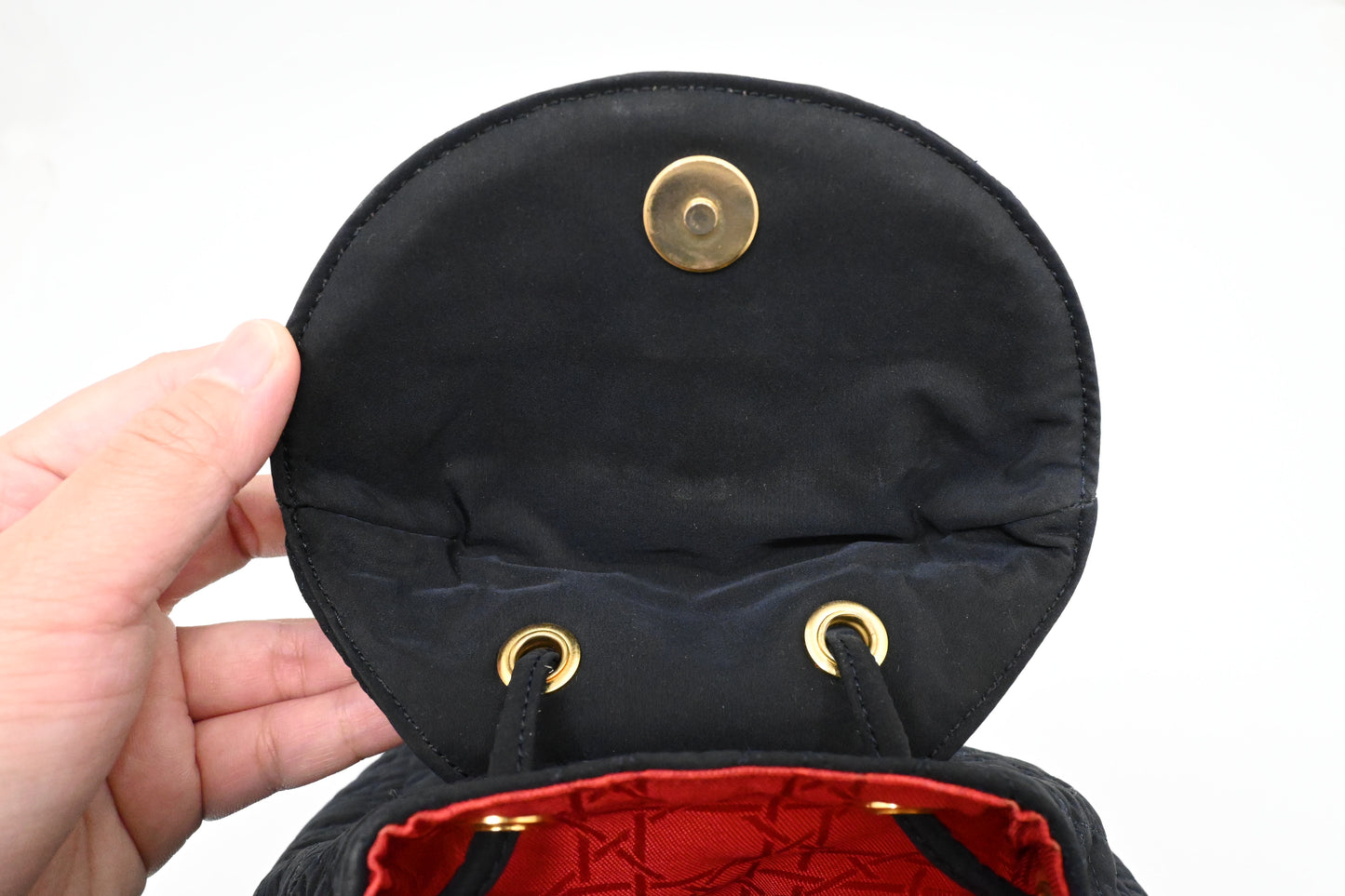 Dior Small Backpack in Dark Blue Nylon
