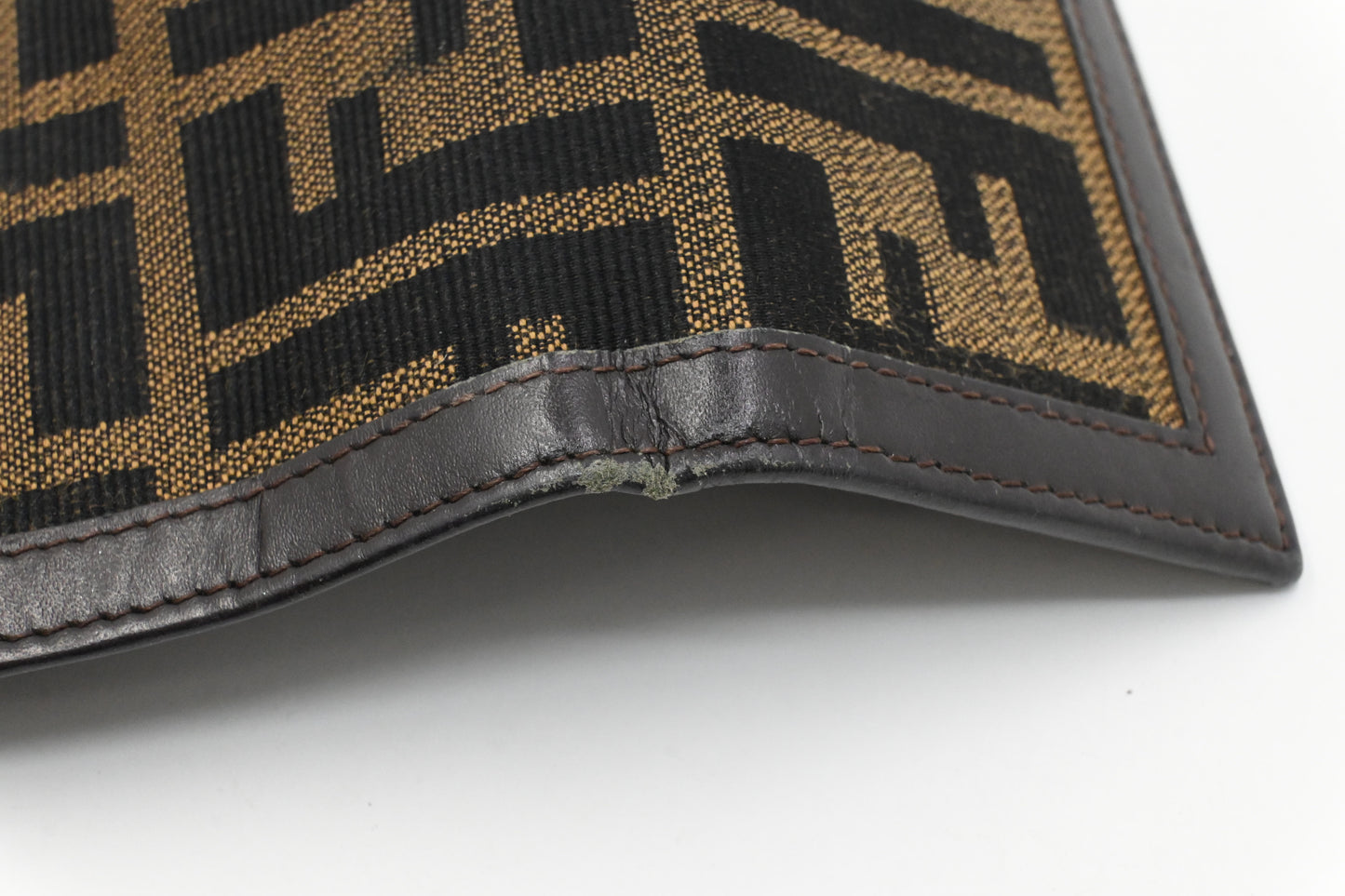 Fendi Trifold Wallet in Zucca Canvas
