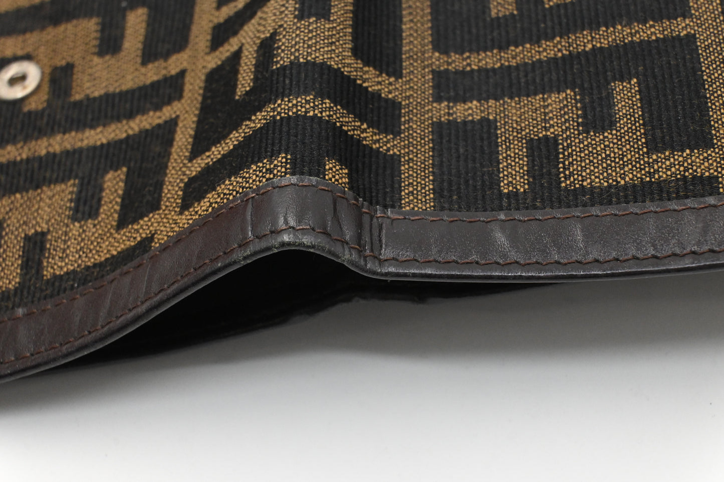 Fendi Trifold Wallet in Zucca Canvas