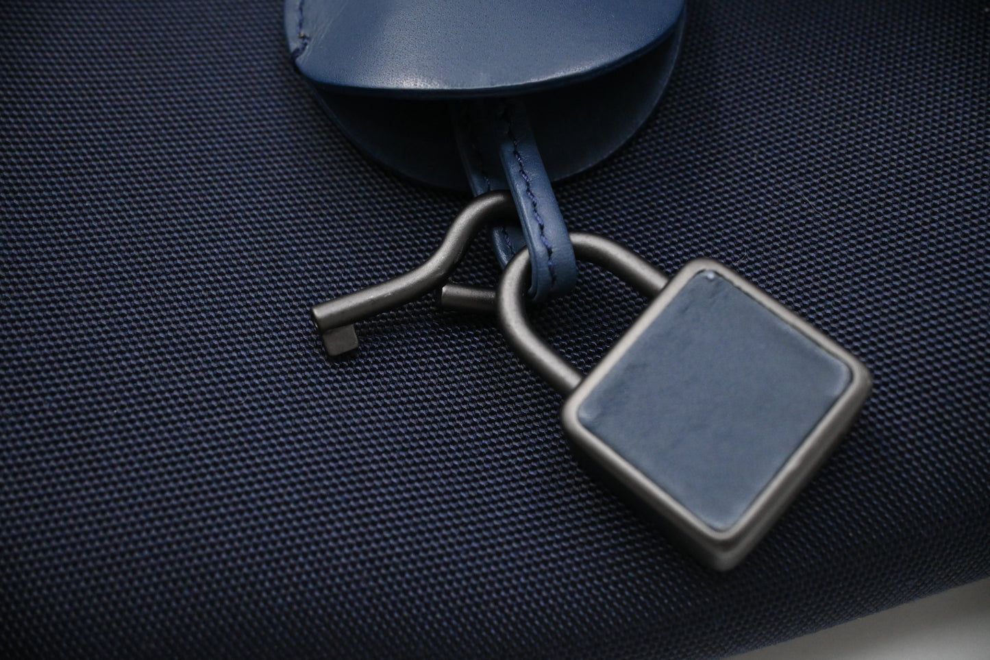 Bottega Veneta Travel Bag in Blue Canvas and Intrecciato Leather