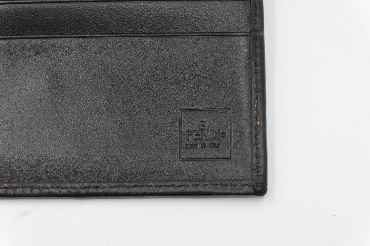 Fendi Trifold Wallet in Zucca Canvas
