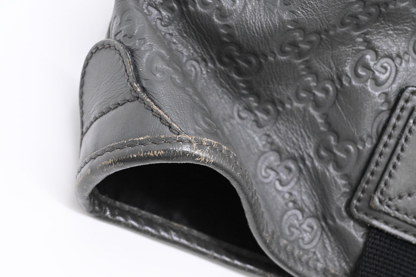 Gucci Tote in Gray Guccissima Leather