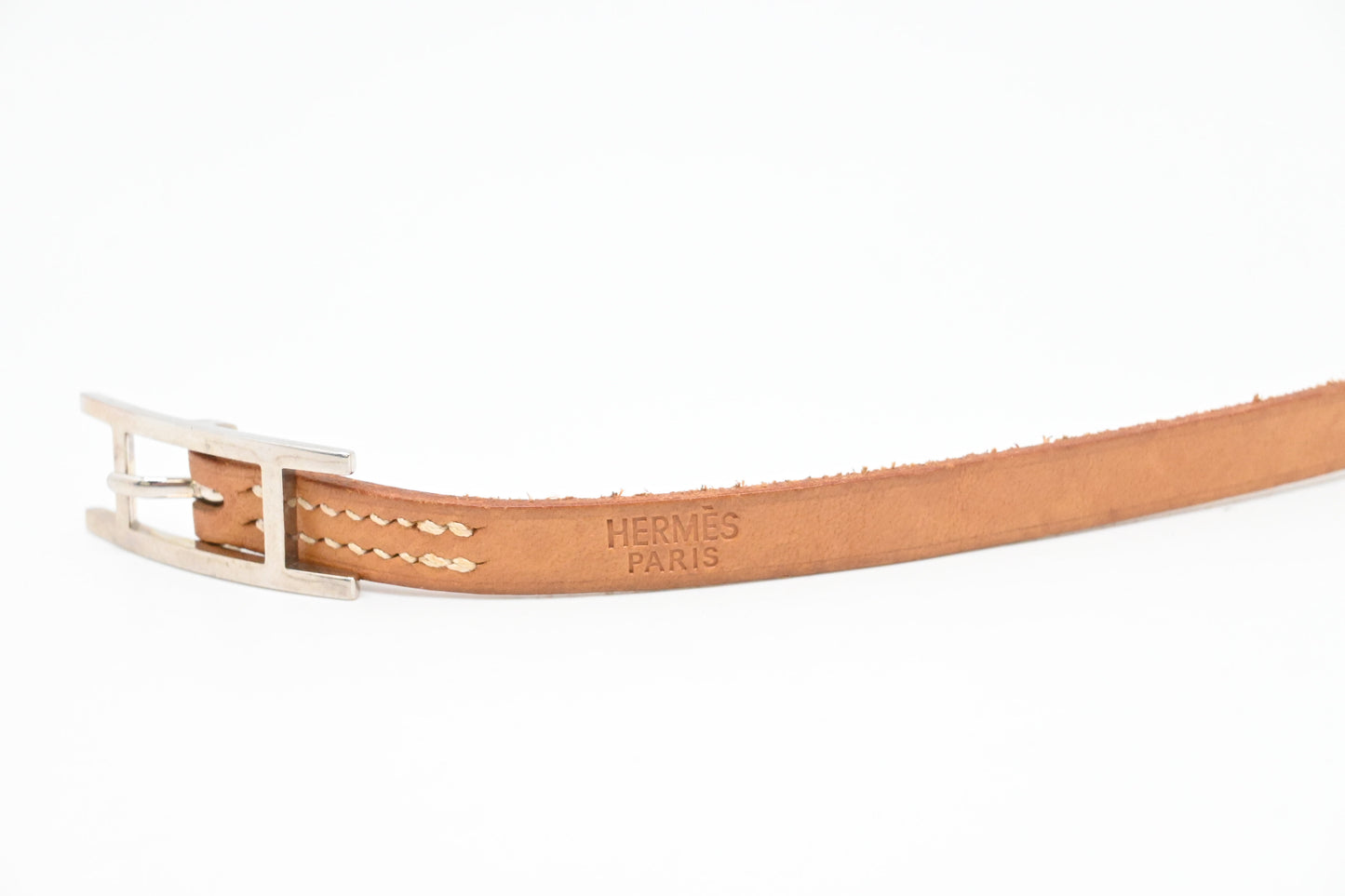 Hermes Behapi Multi-tour Bracelet in Brown Leather