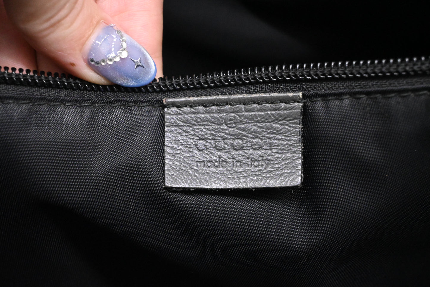 Gucci Tote in Gray Guccissima Leather