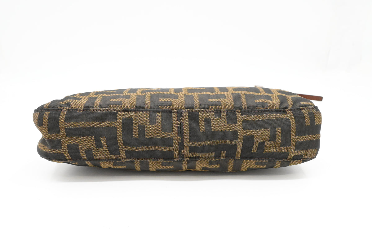 Fendi Shoulder Bag in Zucca Canvas