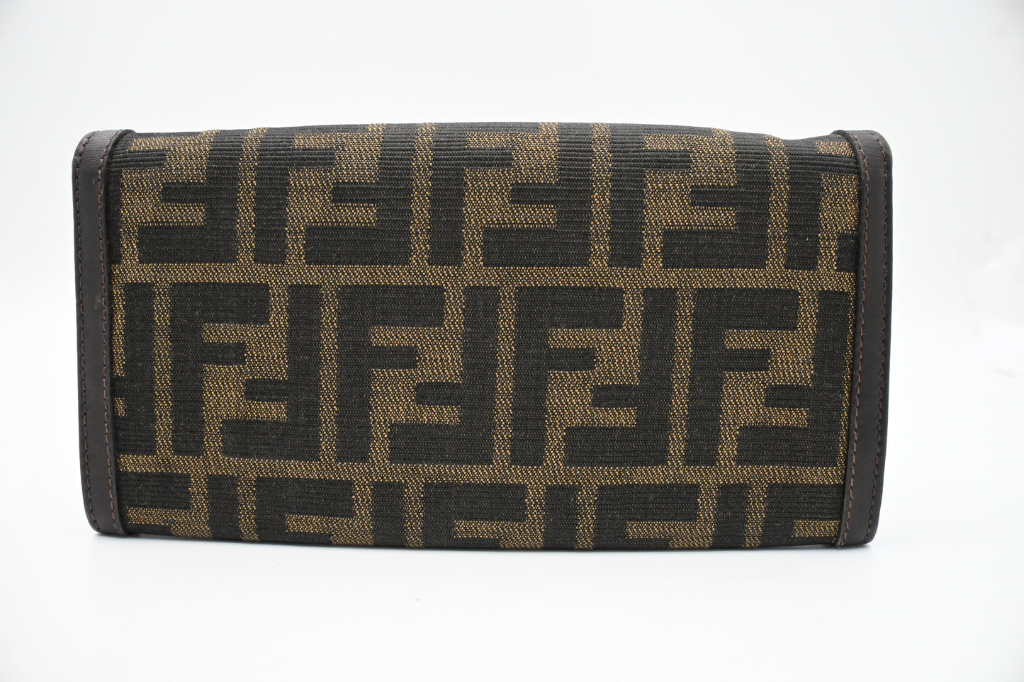 Fendi Long Wallet in Zucca Canvas