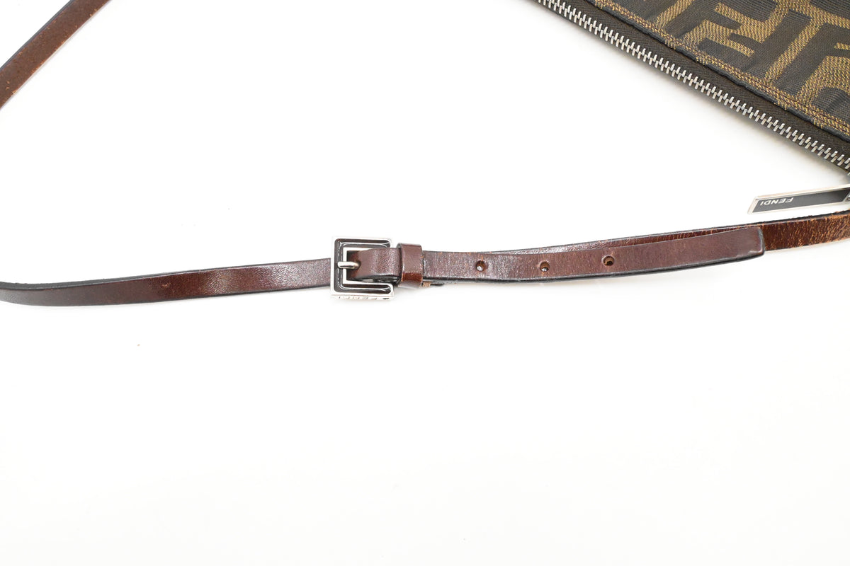 Fendi Shoulder Bag in Zucca Canvas