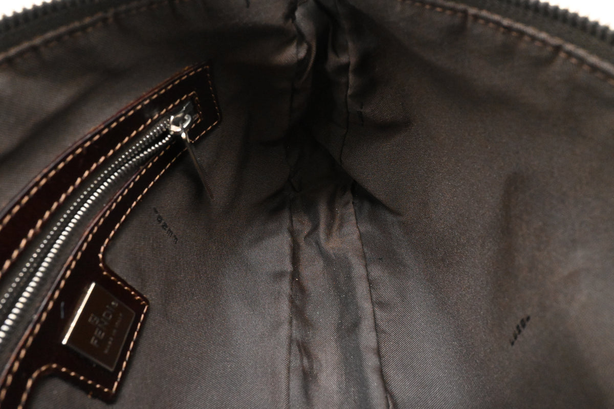 Fendi Shoulder Bag in Zucca Canvas