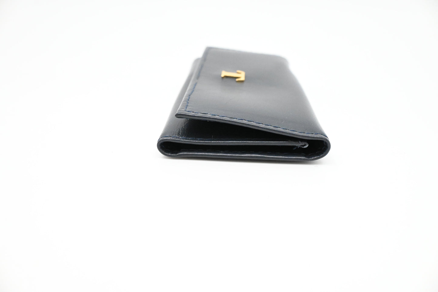Tiffany & Co. x Toyota Key Case in Navy Blue Leather