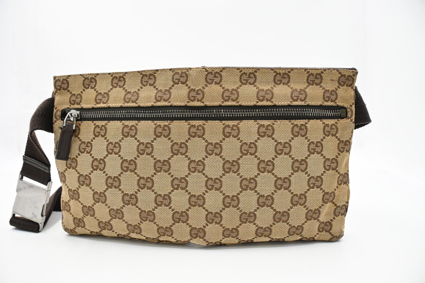 Gucci Waist Bag in Brown GG Canvas