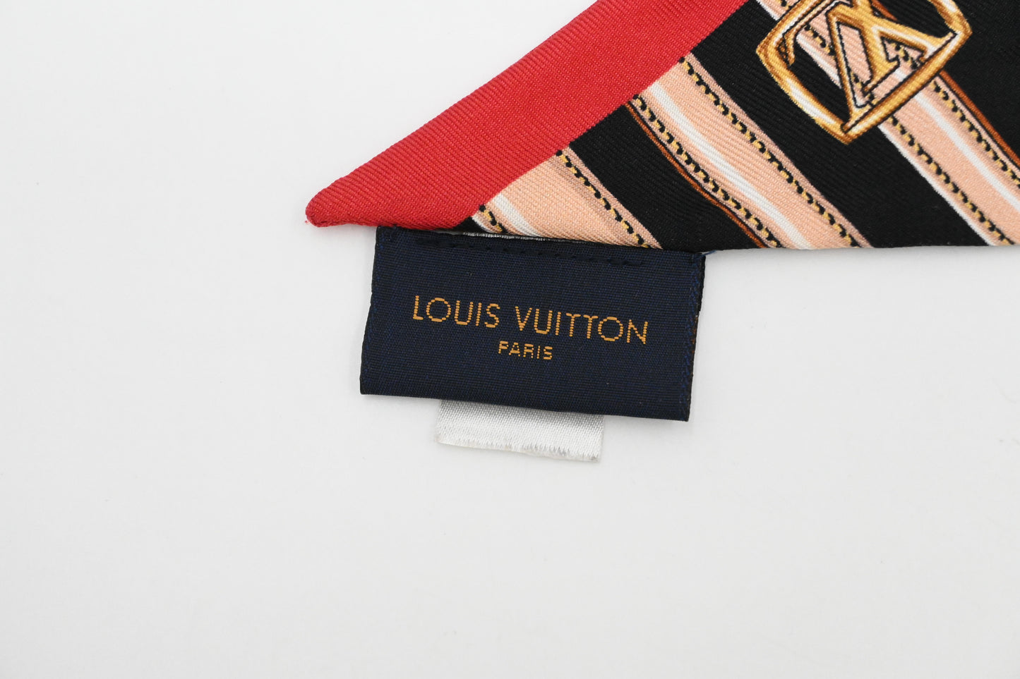 Louis Vuitton Bandeau BB Monogram Forever Scarf in Brown Silk
