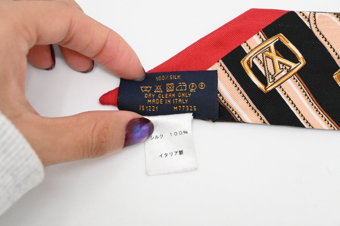 Louis Vuitton Bandeau BB Monogram Forever Scarf in Brown Silk