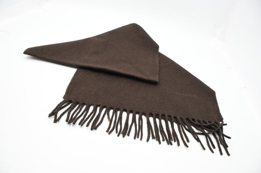 Chanel Scarf in Brown Cashmere