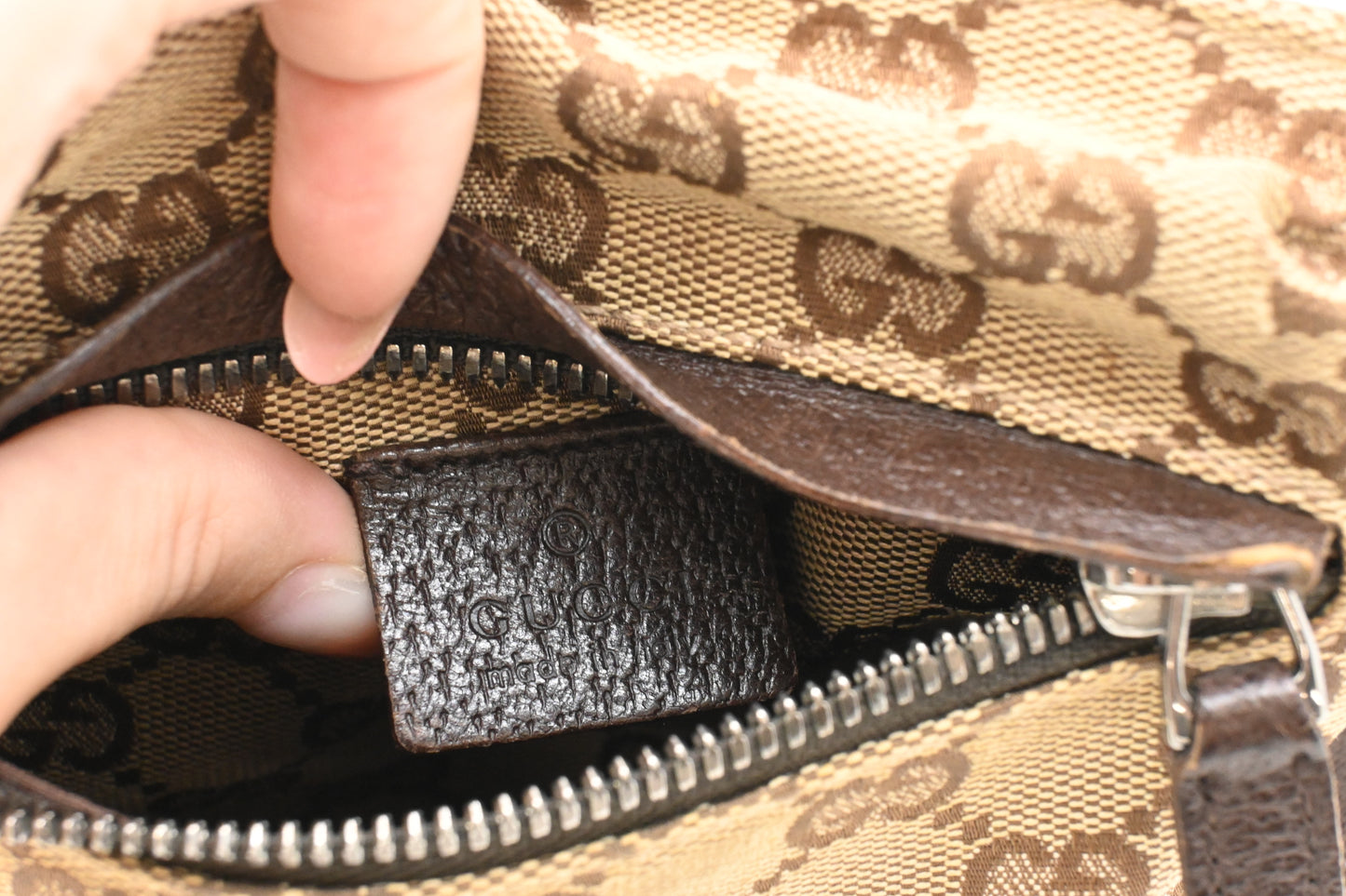 Gucci Waist Bag in Brown GG Canvas