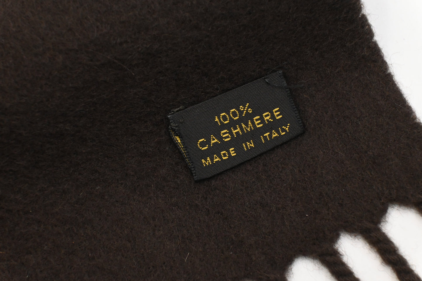 Chanel Scarf in Brown Cashmere