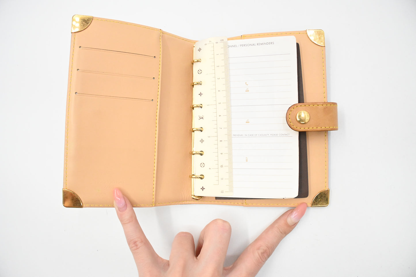 Louis Vuitton Agenda PM in White Multicolor Monogram Canvas