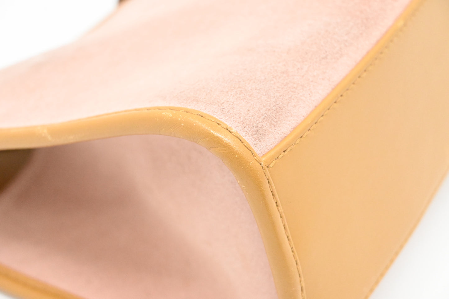 Gucci Small Jackie in Pink Suede