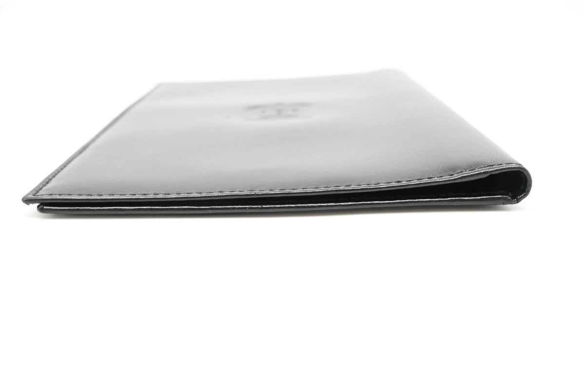 Celine Agenda Cover in Black Leather