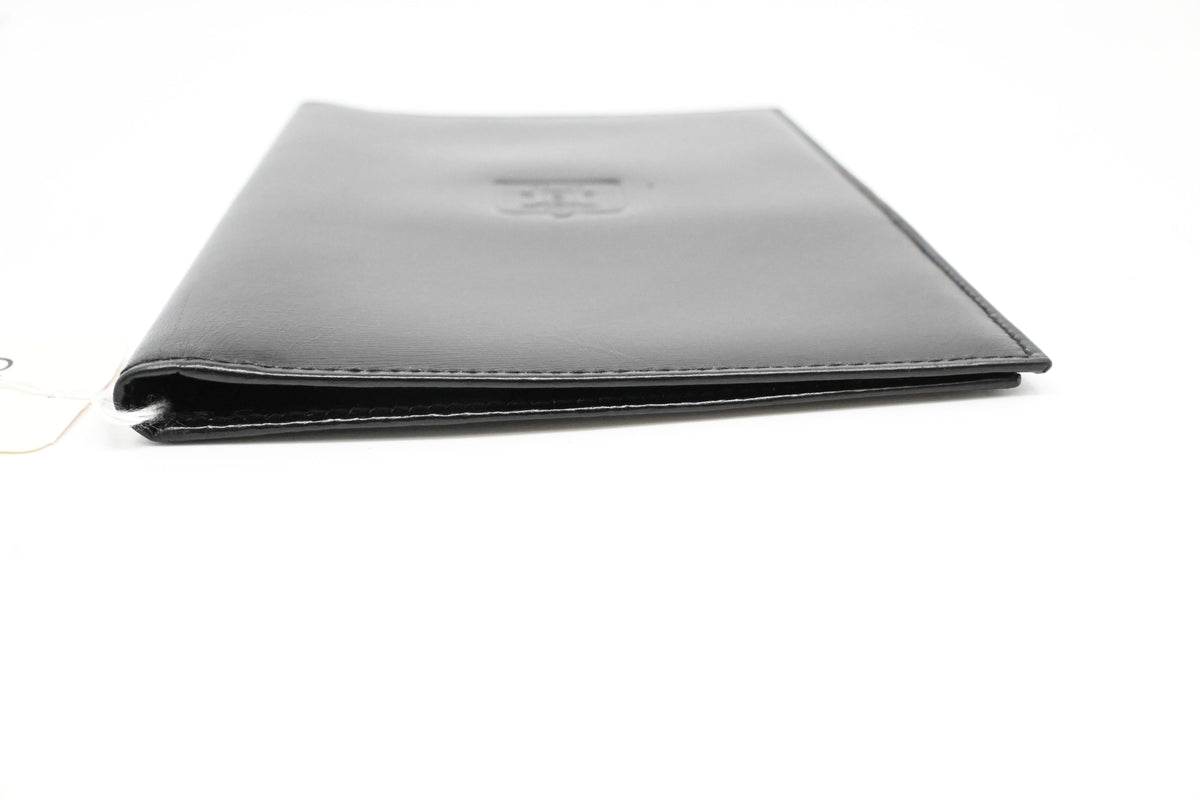 Celine Agenda Cover in Black Leather