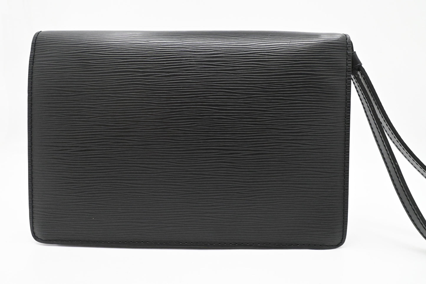 Louis Vuitton Sellier Dragonne in Black Epi Leather