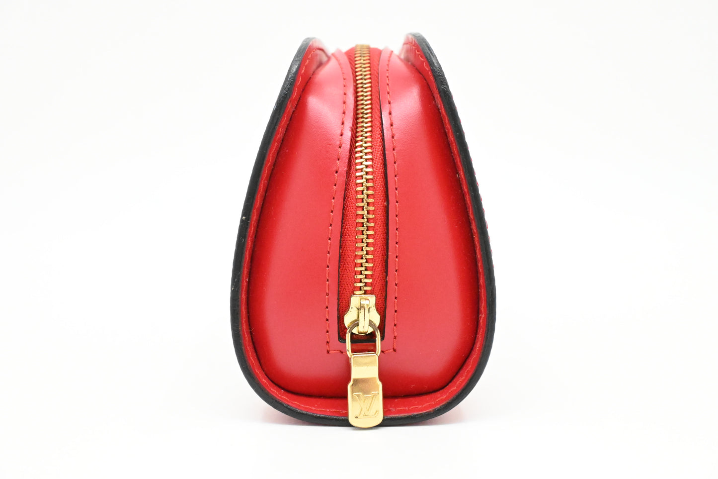 Louis Vuitton Dauphine PM Pouch in Red Epi Leather