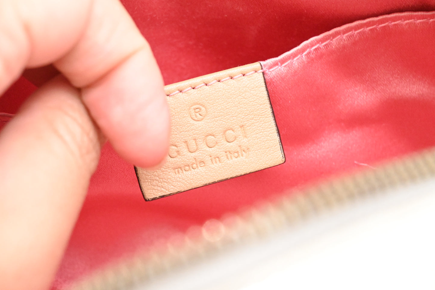 Gucci Mini Marmont Crossbody in Silver Leather